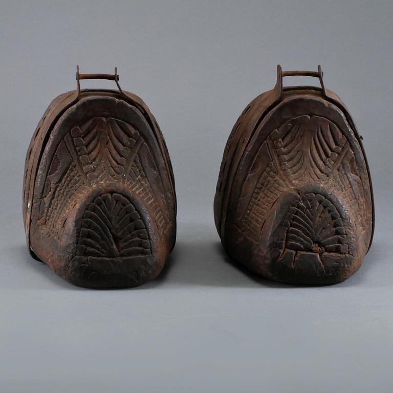 STIGBYGLAR, ett par, möjligen Sydamerika, 1800-tal.