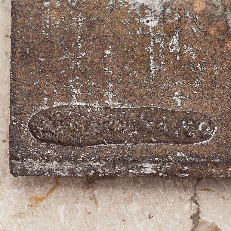 Tapio Kari Kustaa Ovaska, skulptur, brons, signerad och daterad -90.