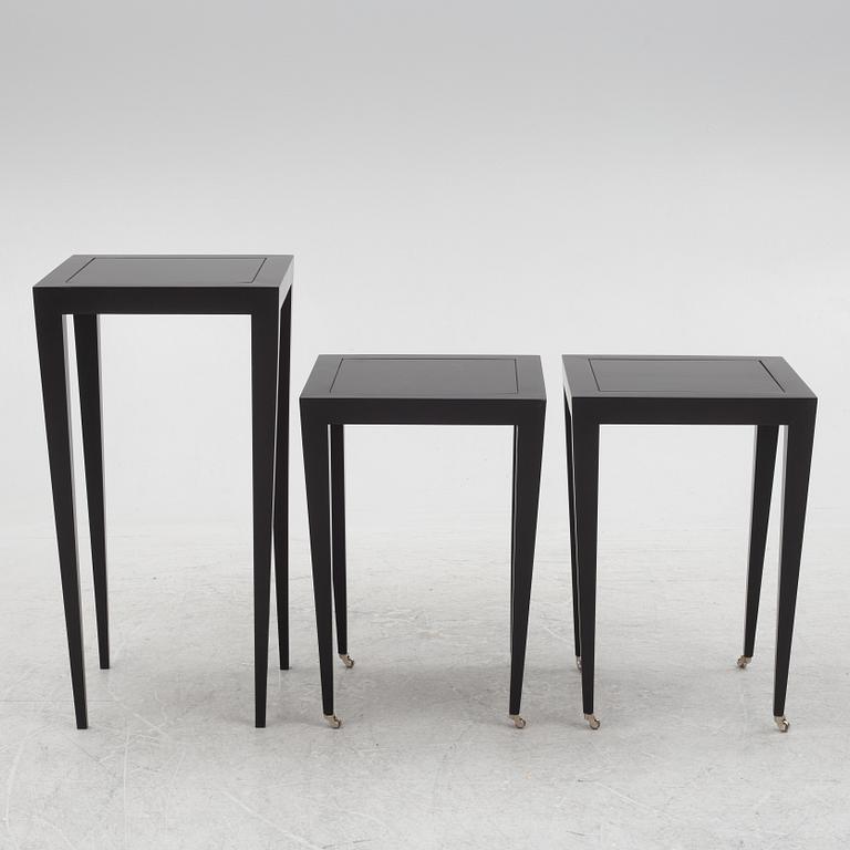 Three side tables.