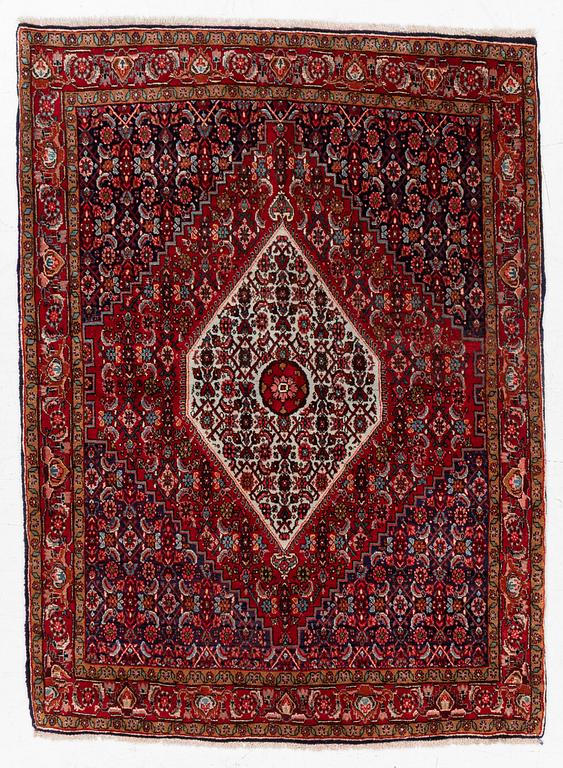 Rug, probably antique Bidjar, approx. 165 x 122 cm.
