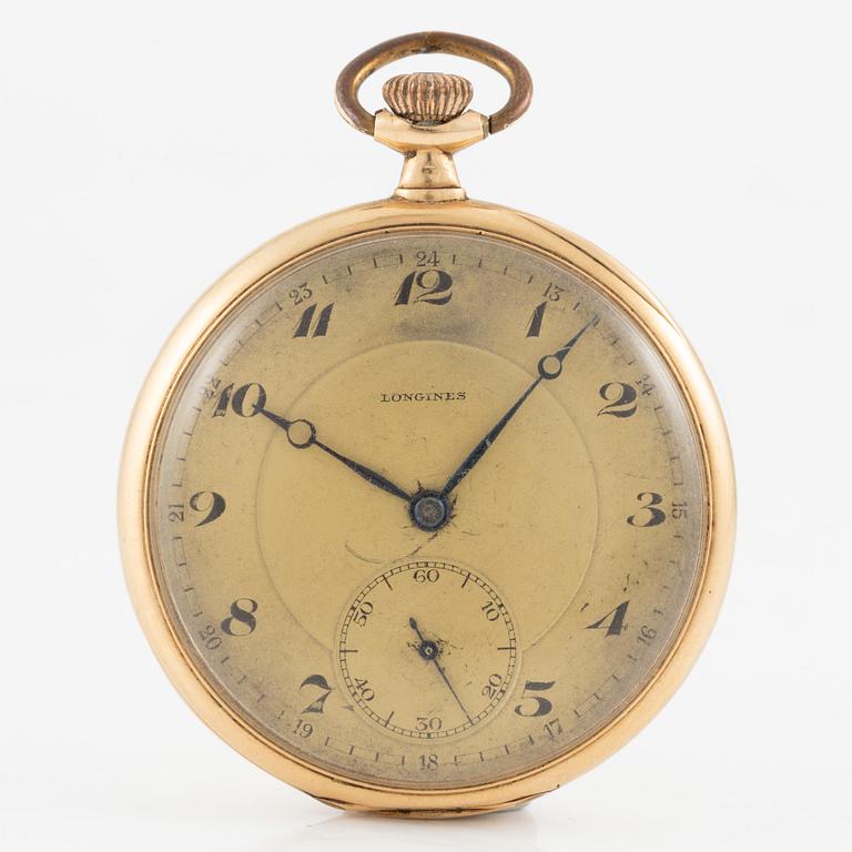 Longines, pocket watch, 48 mm.