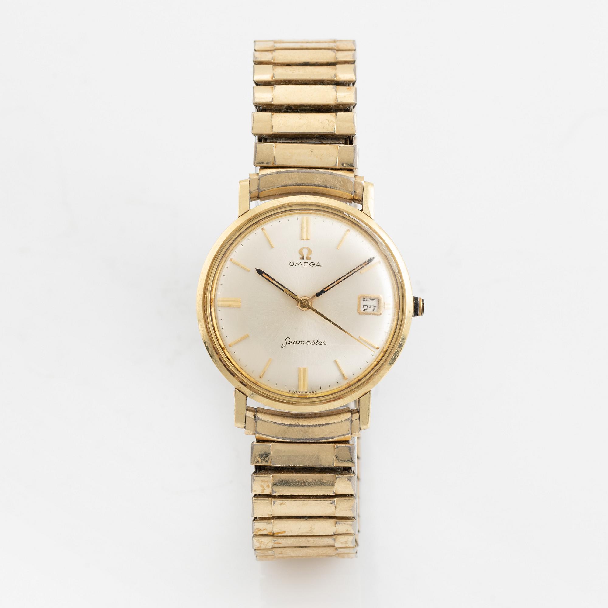 Omega, Seamaster, wristwatch, 34 mm.
