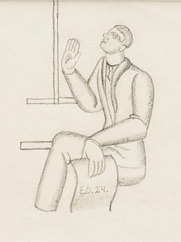 Erik Olson, Self-portrait.