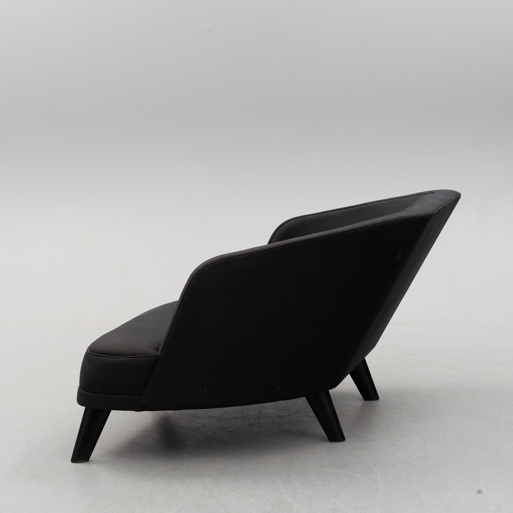 A Jonny Johansson upholstered sofa, Acne Studios, O.H. Sjögren, Tranås, Sweden 2010.