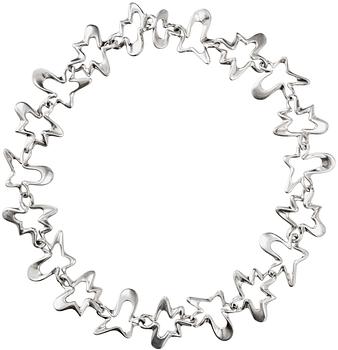 640. A Henning Koppel sterling necklace by Georg Jensen, Copenhagen 1945-77, design nr 88B.