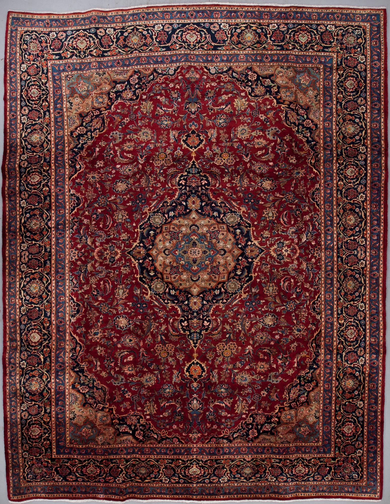 MATTA, old/semiantik, kashan, ca 394 X 303 cm.