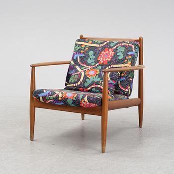 Grete Jalk, fåtölj, France & Son, Danmark, 1960-tal.