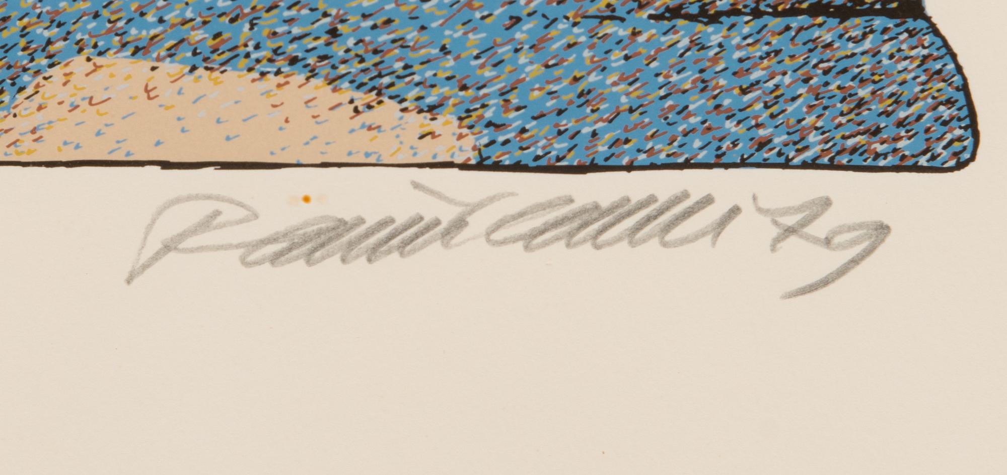 RAIMO KANERVA, serigraphs, set of 4, signed, dated -79 and numbered.