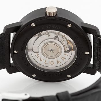 Bulgari, Bvlgari, Carbongold, "Via Dei Condotti 10, Roma", wristwatch, 40 mm.