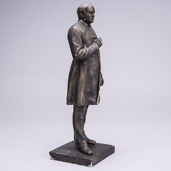 WALTER RUNEBERG, skulptur, patinerad gips, osignerad.