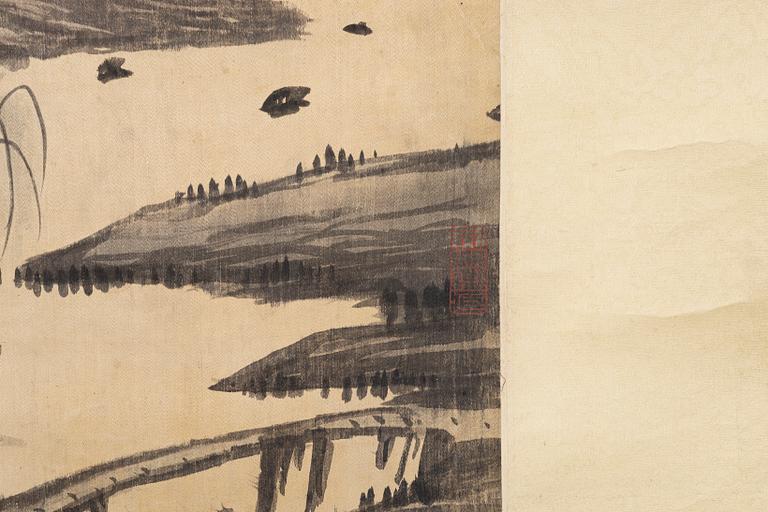 Zhang Ruitu (1570-1641), after. Mountain landscape.