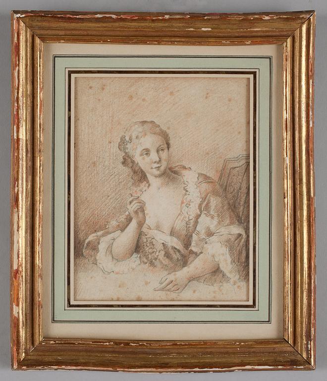 Jacques André Portail Tillskriven, Kvinnostudie.