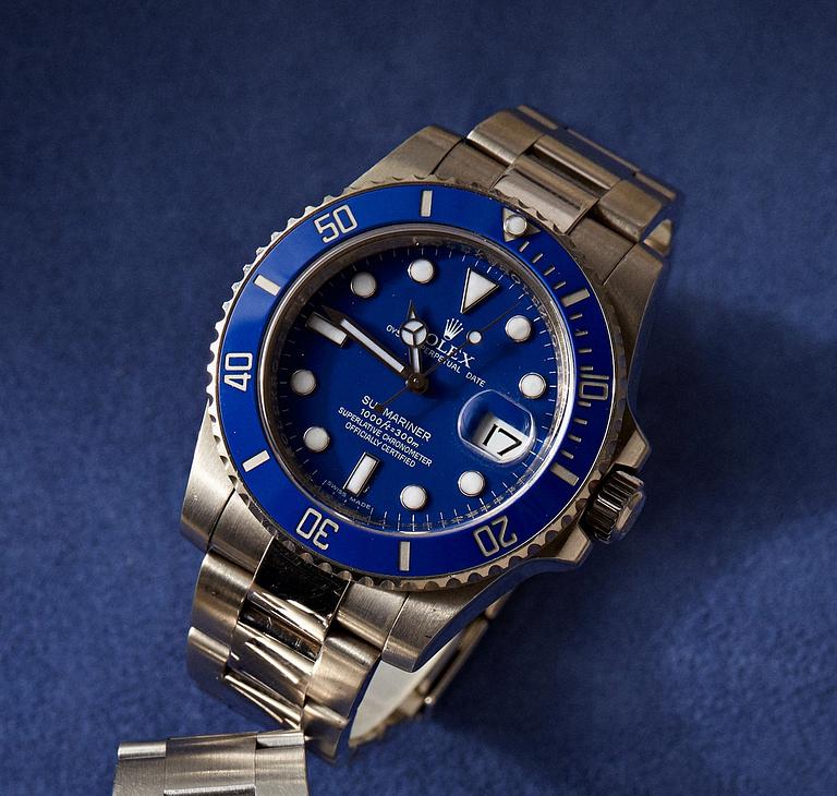 ROLEX, Submariner, "Smurf".