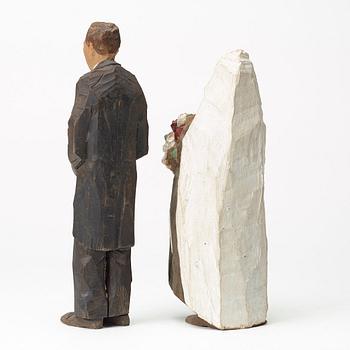 Axel Petersson Döderhultarn, Bridal couple.