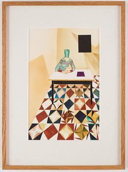 Jens Fänge, "Patrick Modiano (version of the Nobel Prize diploma 2014)".