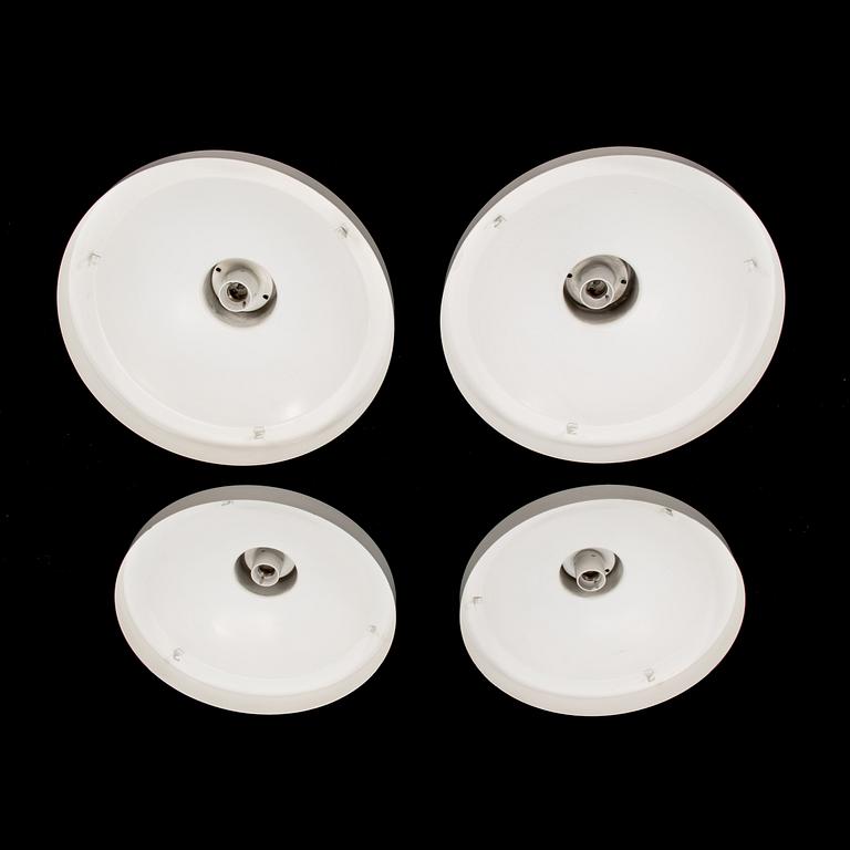 Lisa Johansson-Pape,  four 1960's '71-149' ceiling lights for Orno Stockmann.