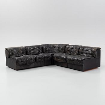 A 'DS-11' modular sofa, De Sede, 1970's.