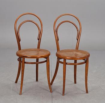 STOLAR, 2 st, Thonet, märkta. 1900-talets början.