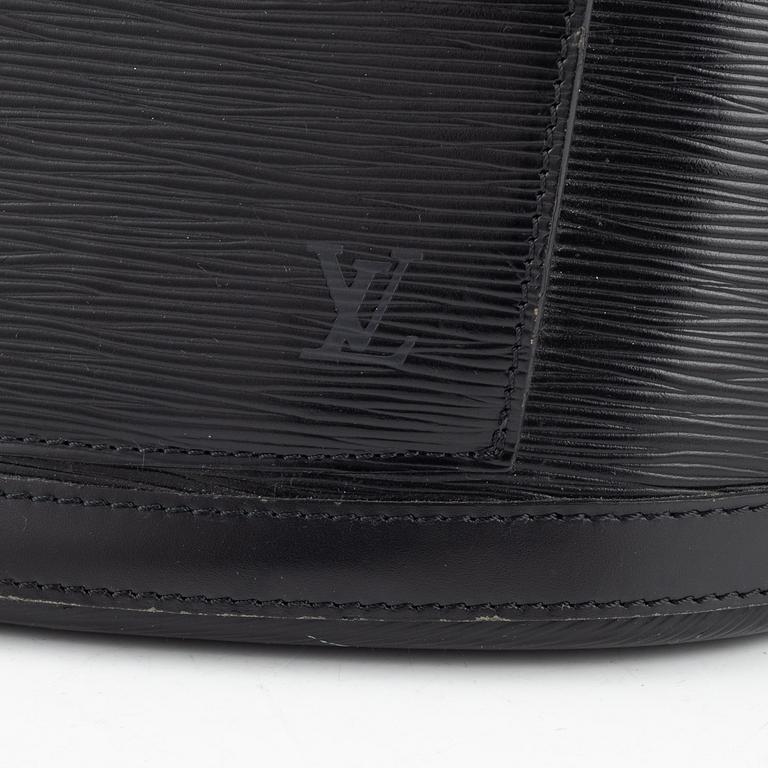 Louis Vuitton, A black Epi 'Goblin' backpack, 1995.