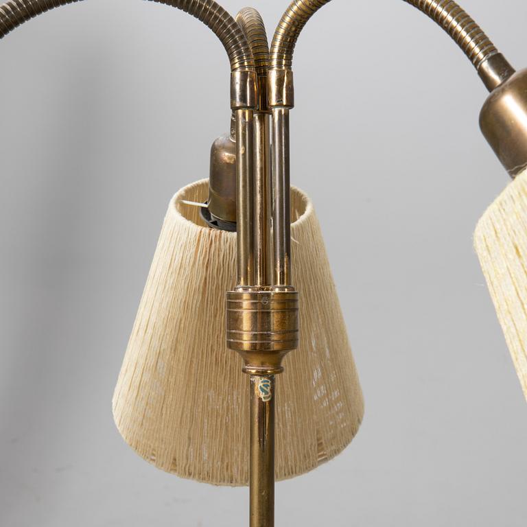 Floor lamp, mid-20th century.