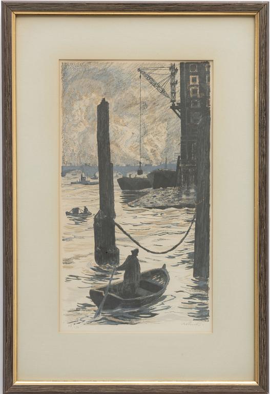 Roland Svensson, "Upper pool Thames".