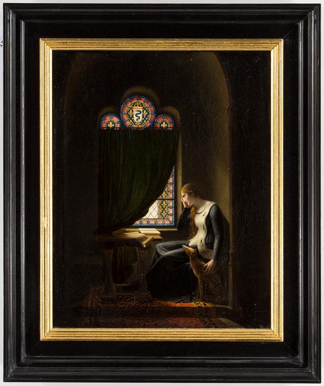 FLEURY FRANÇOIS RICHARD, after, oil on canvas, not signed.