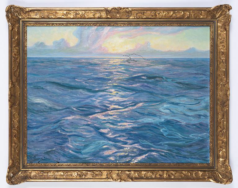 William Gislander, Sträckande fåglar.