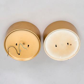 Yki Nummi, kattovalaisimia, 2 kpl, malli 971-135 /25 Stockmann Orno 1970-luku.