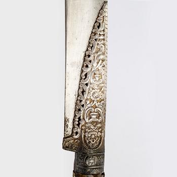 Yatagan sword, ottoman, 19th - 20th Century.