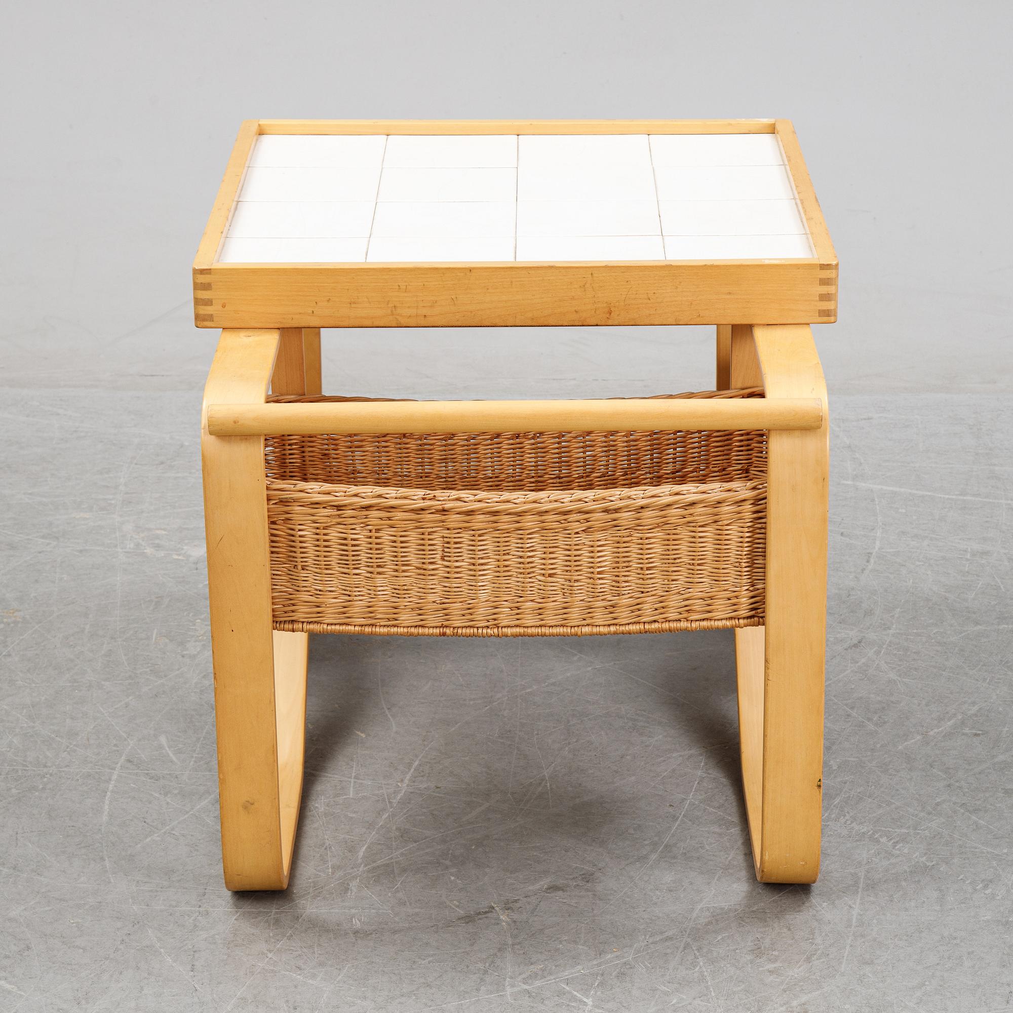 Alvar Aalto, a model 900 tea trolley for Artek, Finland.