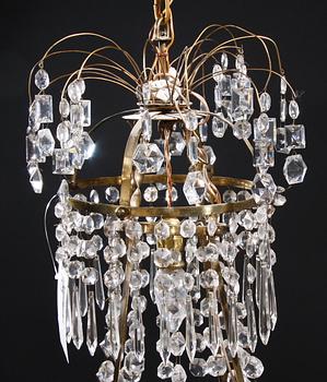 LJUSKRONA, sengustaviansk stil, 1800-tal. H 75.