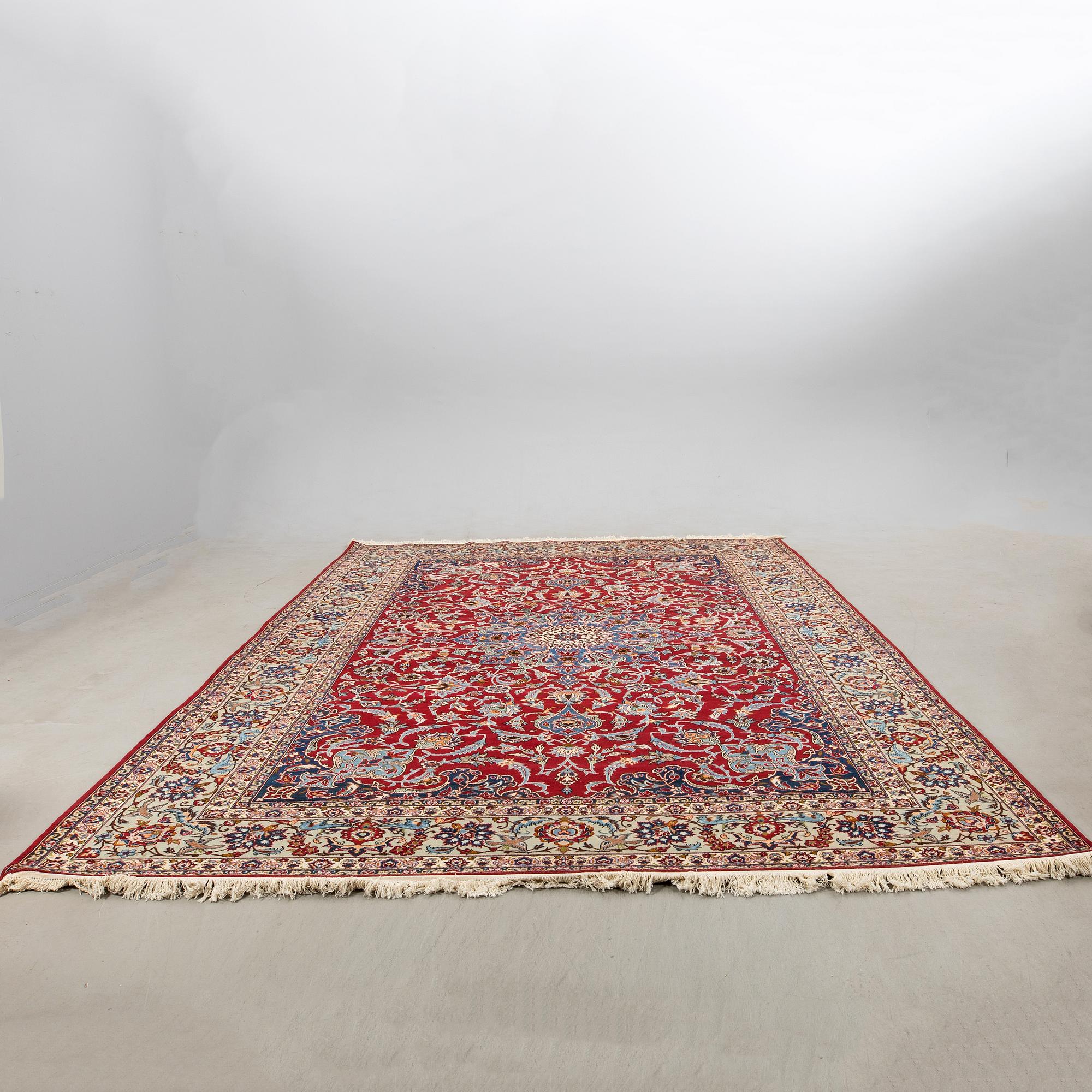 Keshan rug semi-antique approx. 465x325 cm.