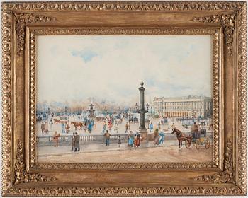 Anna Palm de Rosa, "Place de la Concorde".