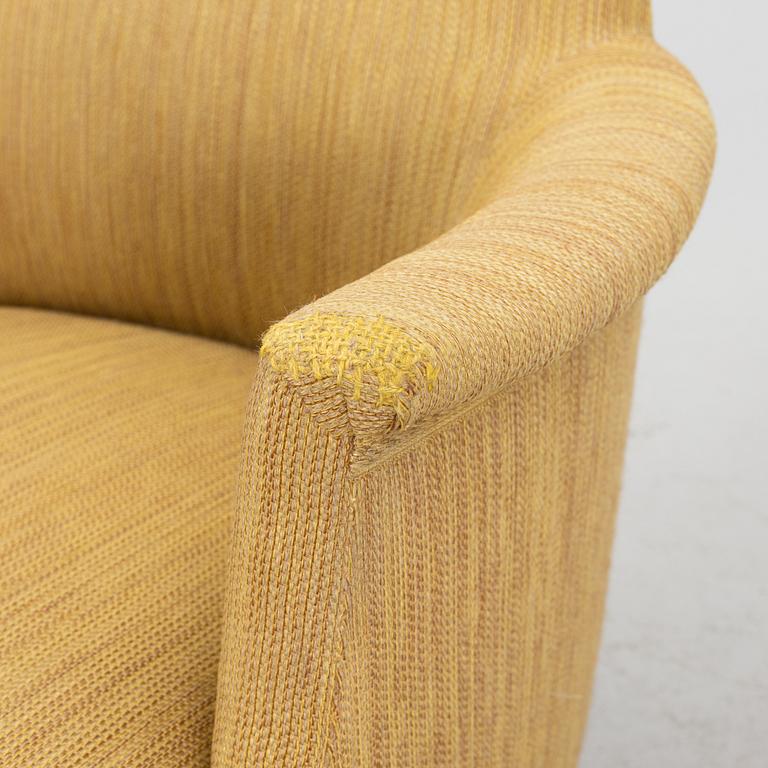 Carl Malmsten, fåtöljer, ett par  "Farmor", O.H. Sjögren 1900-talets andra hälft.