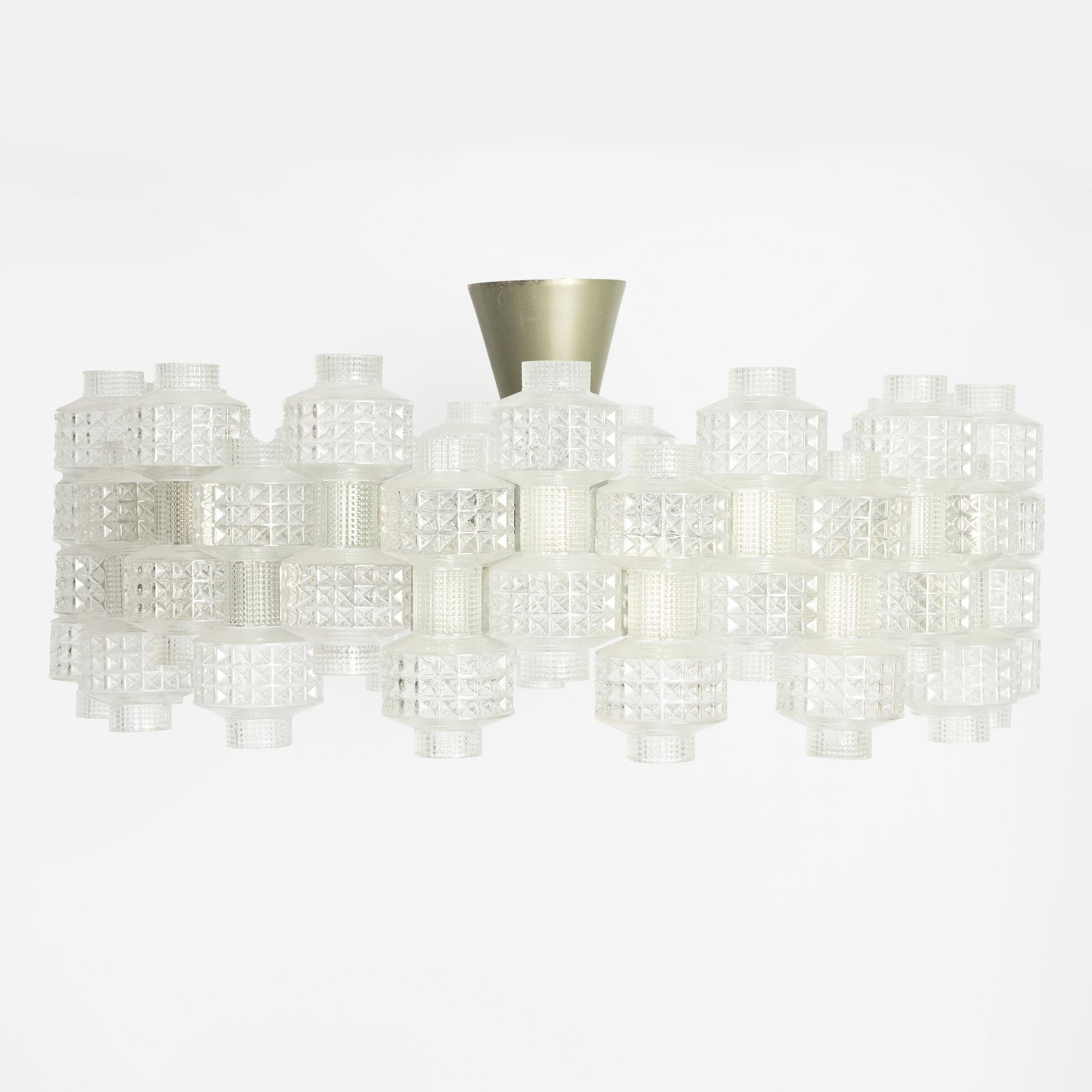 Gert Nyström, Ceiling lamp, “Festival”, Fagerhult, second half of the 20th century.
