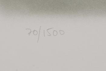 Yrjö Edelmann, 'Packed blue and grey heaven'.