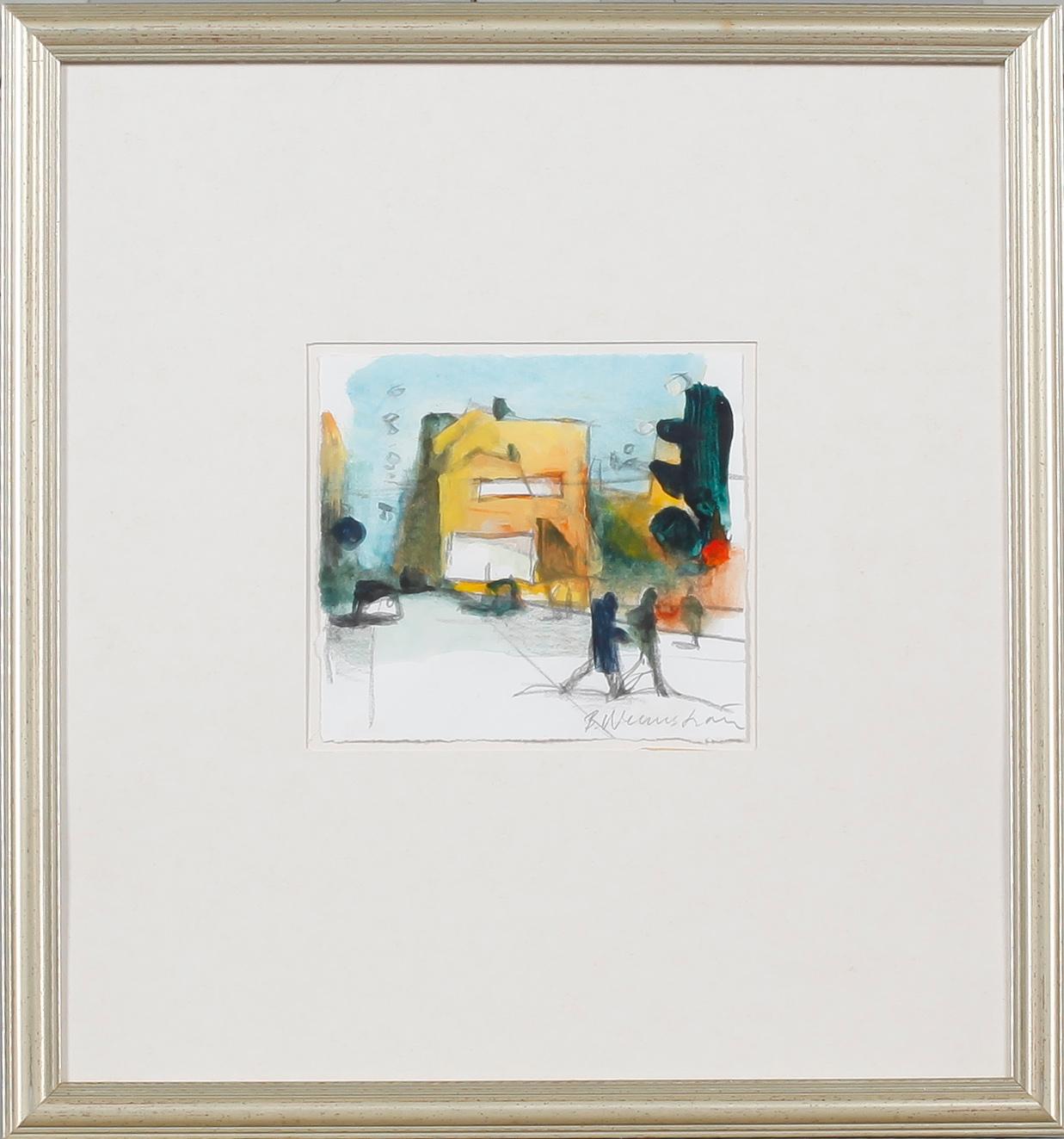 BERNDT WENNSTRÖM, gouache, signerad.