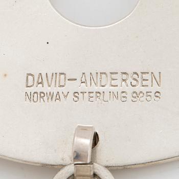 DAVID ANDERSEN, hänge, sterlingsilver.