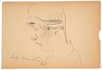 960. Lotte Laserstein, Self-portrait in a hat.