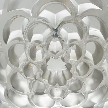 René Lalique, a moulded glass 'Rinceaux' ceiling light, France 1920-30s.