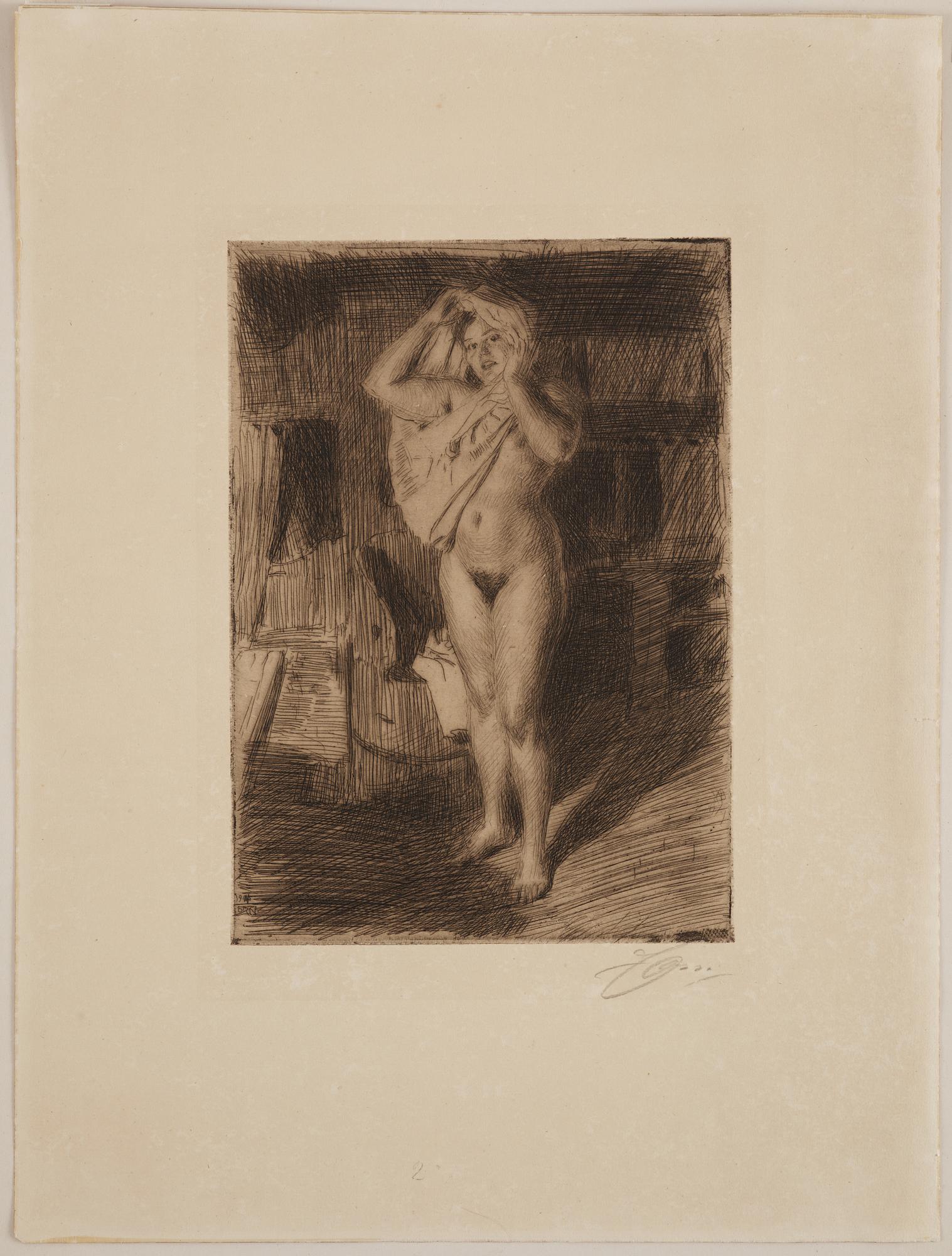 Anders Zorn, "Bärsärk".