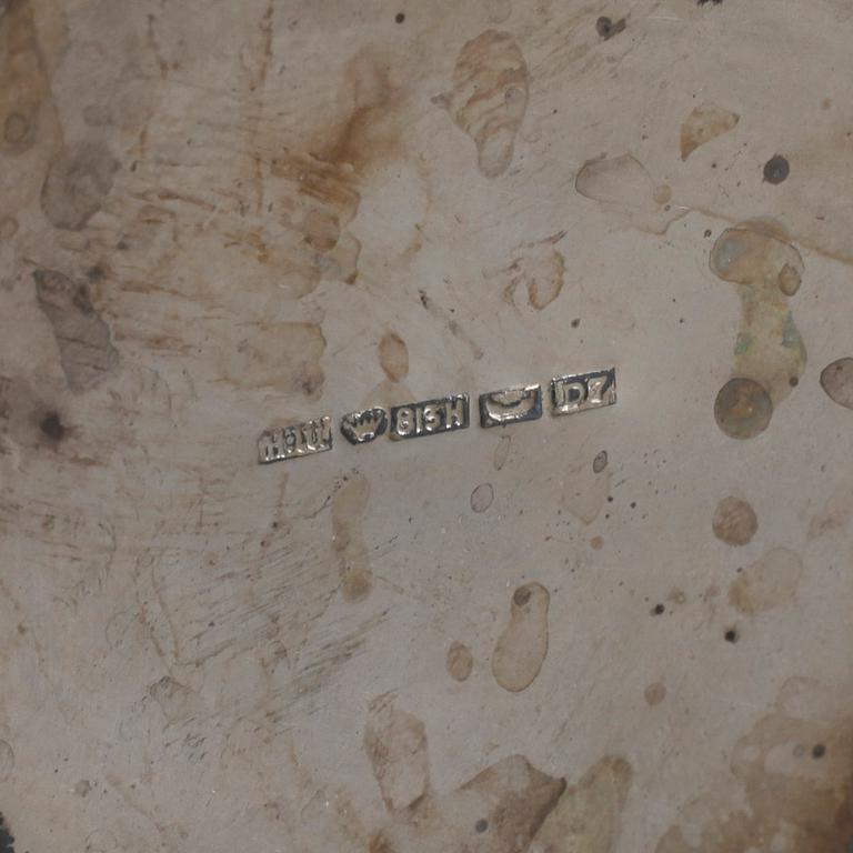 KAFFESERVIS, 3 delar, silver, Helsingfors, Finland, 1957. Vikt ca  724,3 gram.