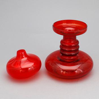 FLASKA, glas, Riihimäen Lasi Oy, Finland.