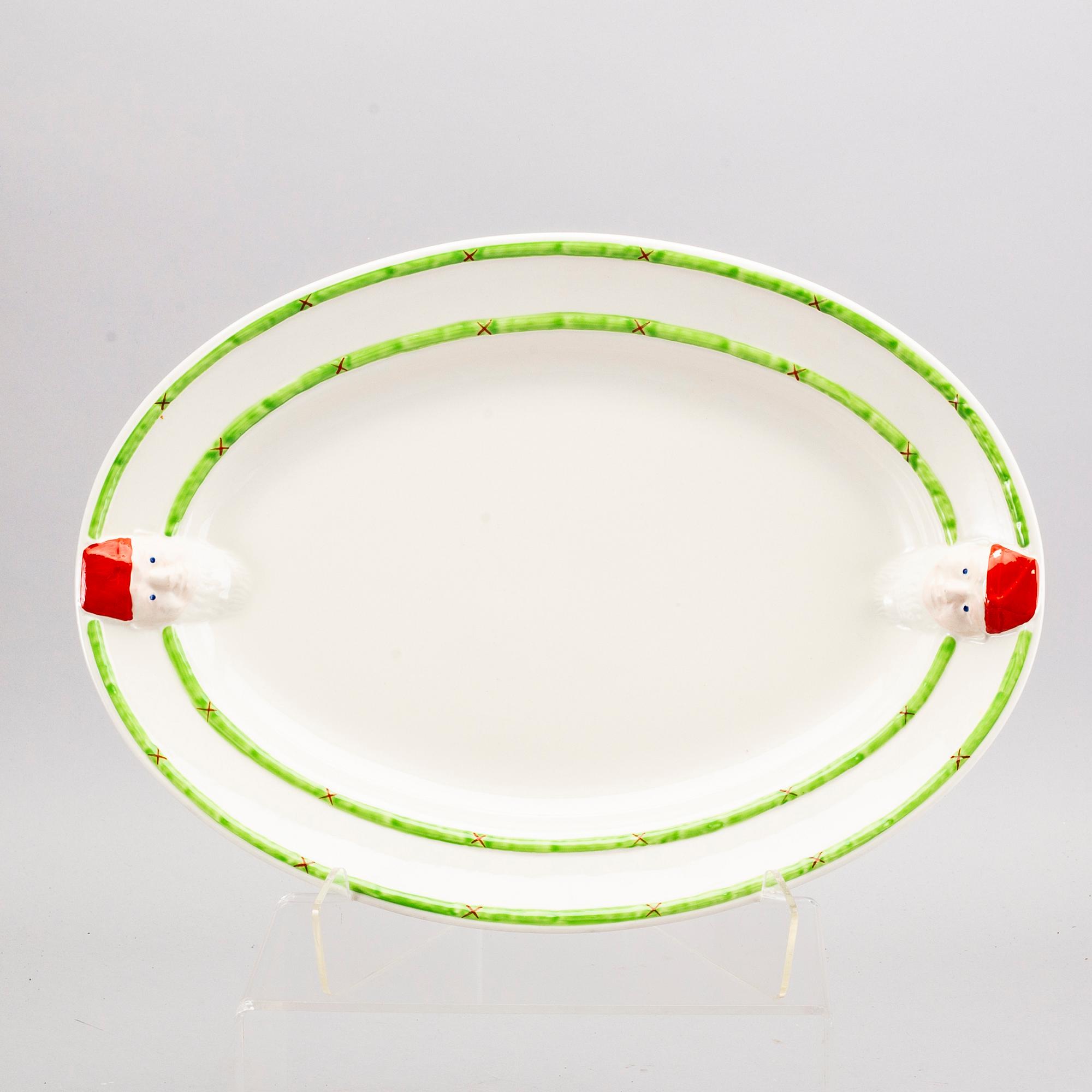 JULSERVIS,  37  delar, porslin, "God Jul", Gustavsberg.