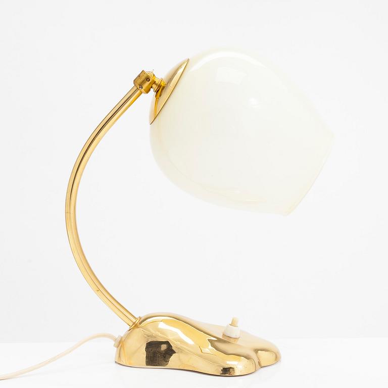 A mid 20th- century table light for Valinte, Finland.