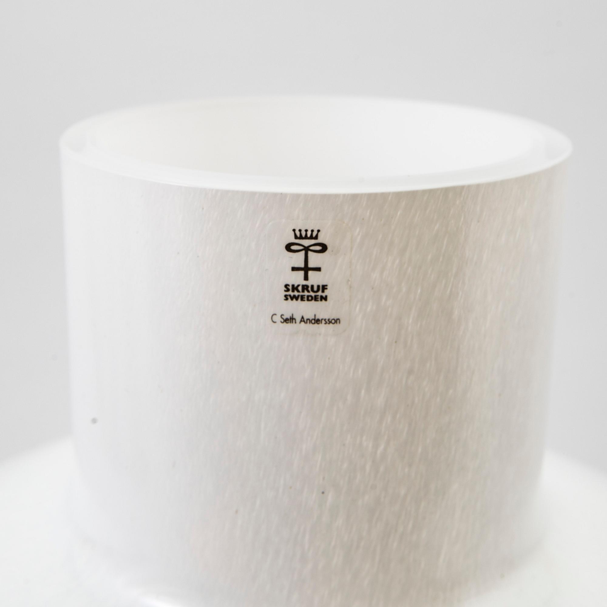 Carina Seth Andersson, vase, "Ball", Skruf.