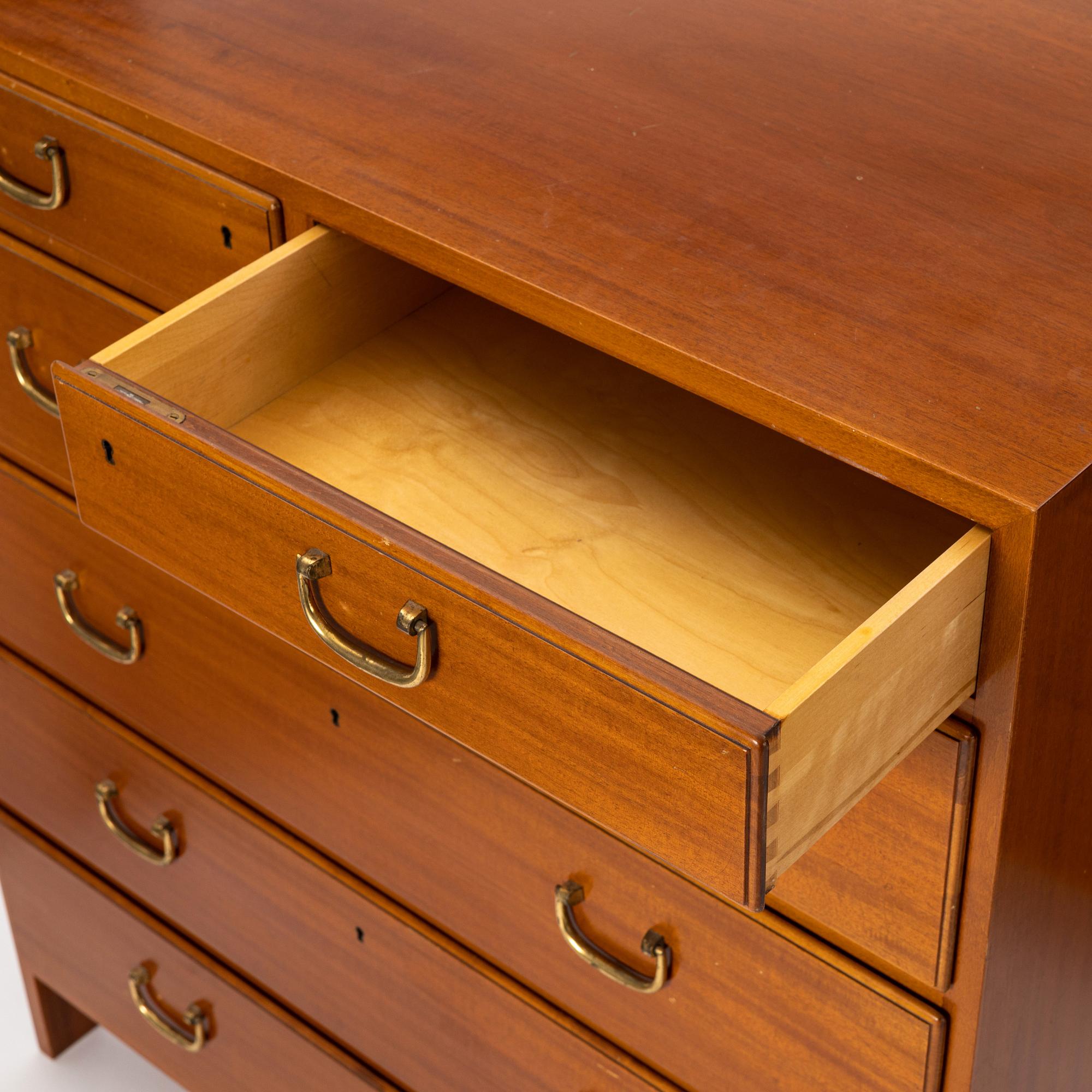 David Rosén, a set of two chest of drawers, the "Futura"-series, Nordiska Kompaniet, 1950s.