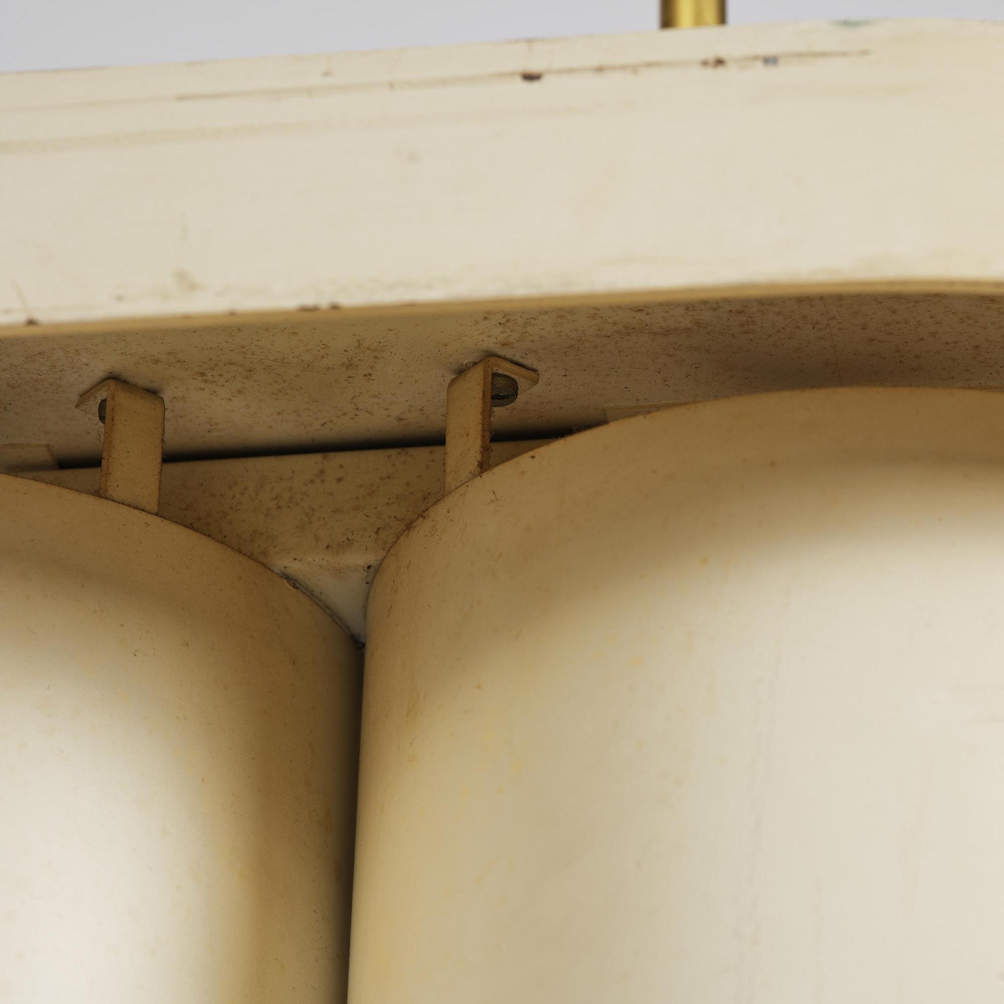 Alvar Aalto, a ceiling lamp model A 203,  Valaisinpaja Finland, 1970s.