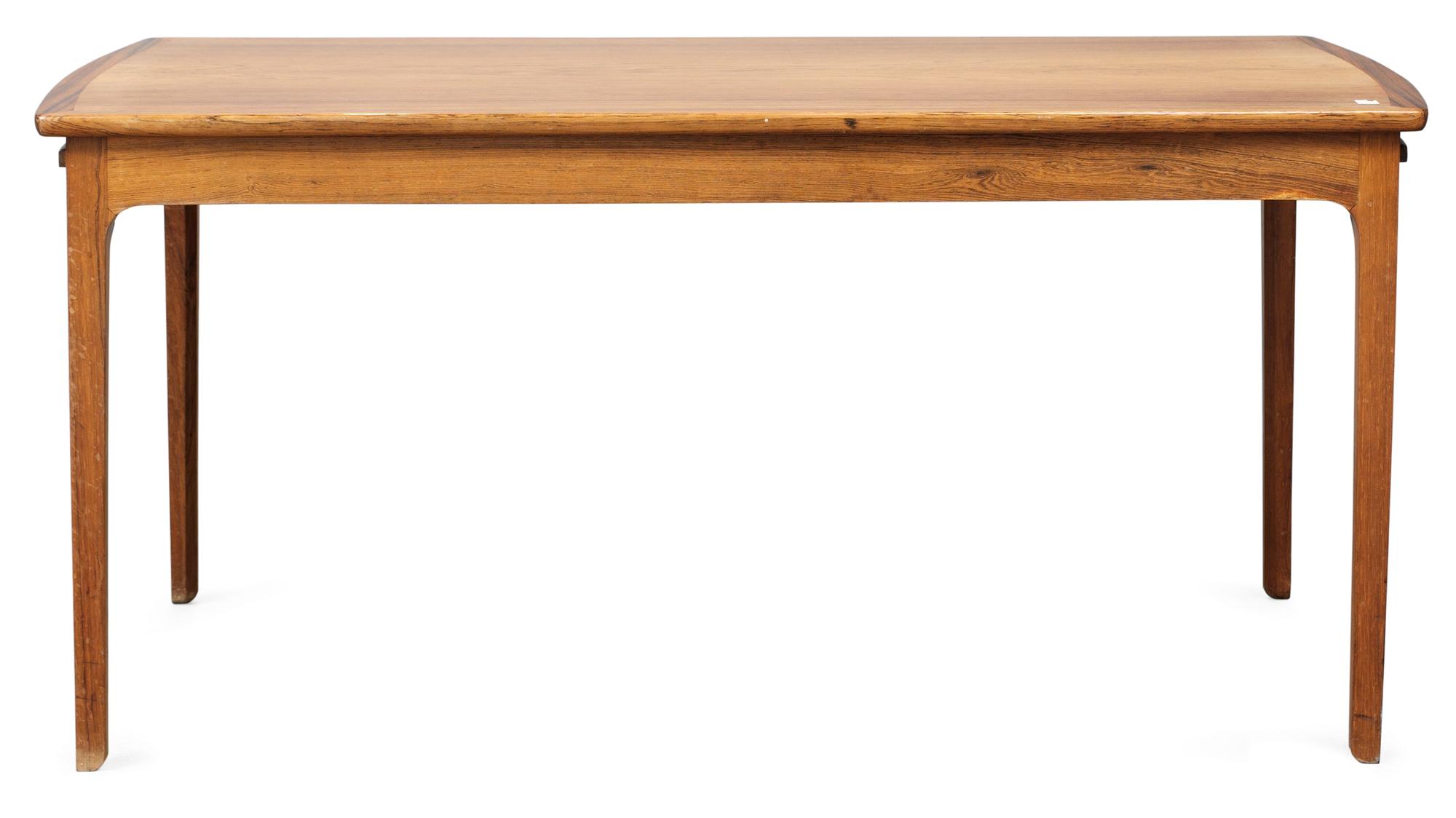 An Ole Wanscher palisander sofa-/coffee table, Poul Jeppesen, Denmark 1960's.