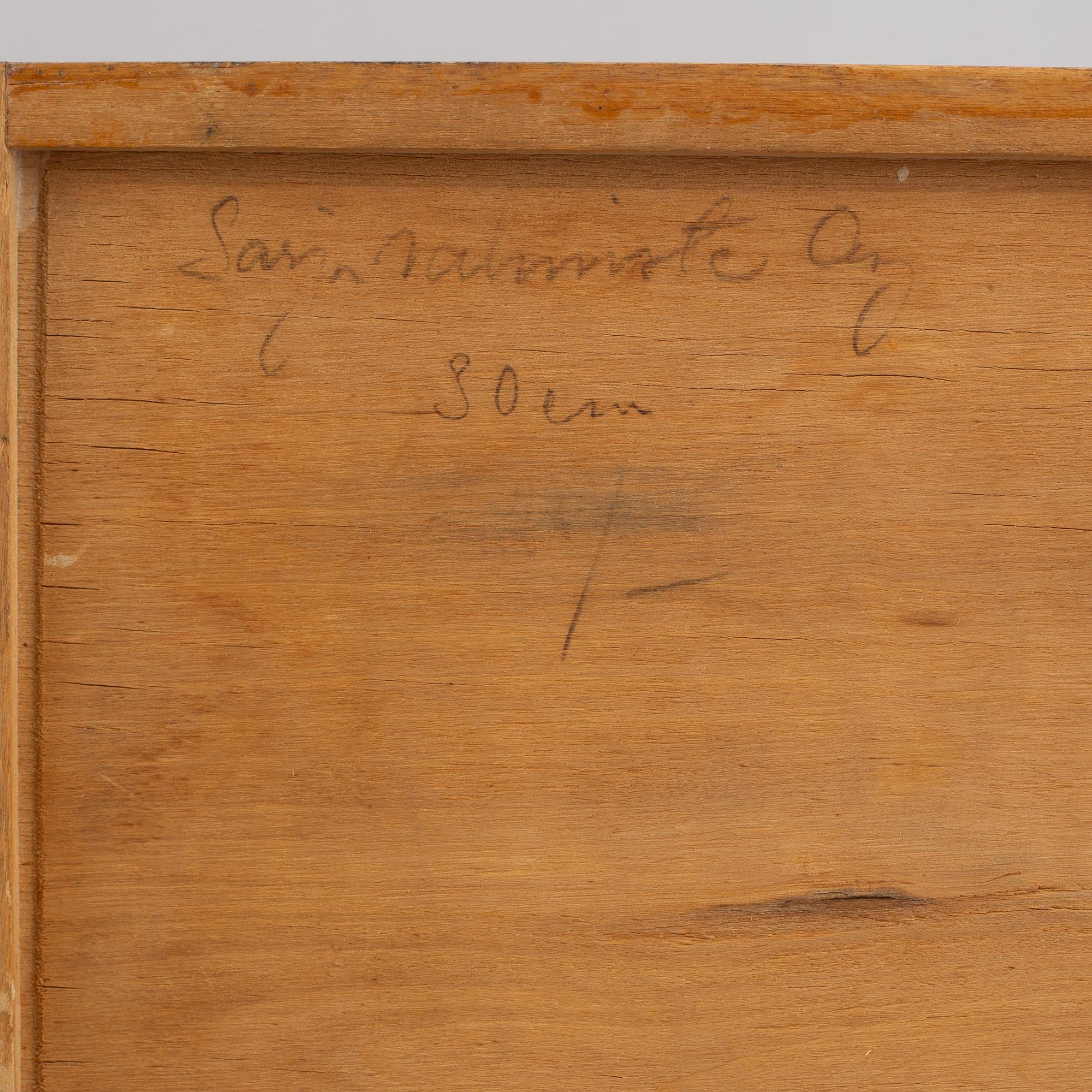 Aino Aalto, brickor, tre st, Ahlström Varkauden tehtaat, för Artek 1900-talets mitt.
